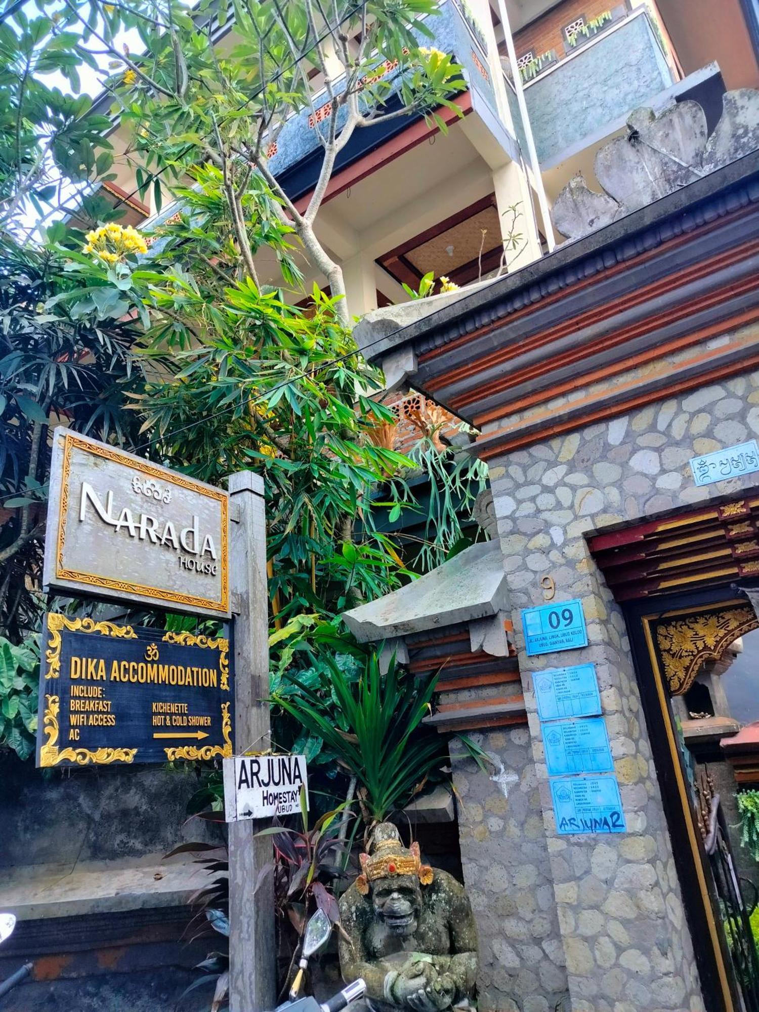 Dika Accommodation Ubud Exterior foto